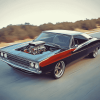 Plymouth Roadrunner Classic Diamond Painting