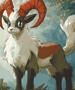 Pokemon Gogoat Anime Diamond Painting