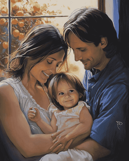 Precious Family Memories Diamond Painting