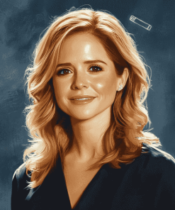 Pretty Jenna Fischer Celebrity Diamond Painting