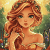 Pretty Princess Cartoons Diamond Painting