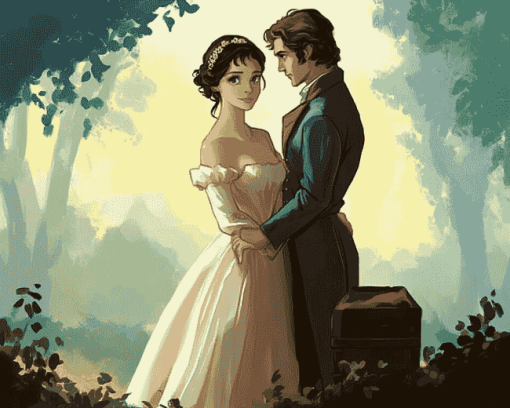 Pride And Prejudice Animation Diamond Painting