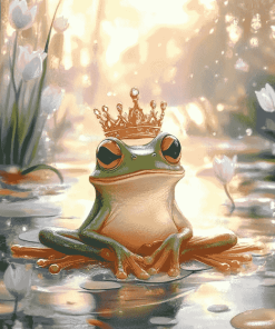 Princess Frog Animation Diamond Painting