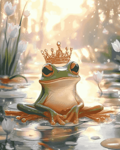 Princess Frog Animation Diamond Painting