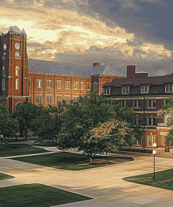 Purdue University Building Diamond Painting