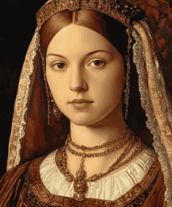 Queen Catherine Of Aragon Vintage Diamond Painting