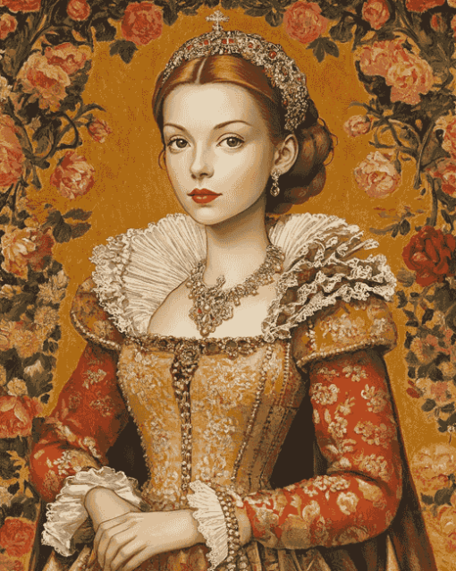 Queen Catherine Parr Diamond Painting