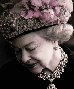 Queen Elizabeth Iconic Diamond Painting