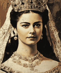 Queen Sisi Vintage Diamond Painting