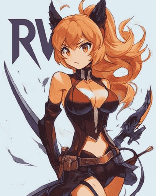 RWBY Anime Diamond Painting