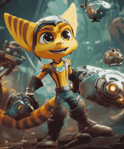 Ratchet and Clank Animations Diamond Painting