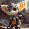 Ratchet and Clank Video Game Diamond Painting