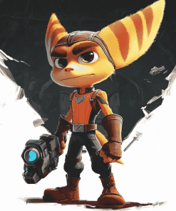 Ratchet and Clank Video Games Diamond Painting