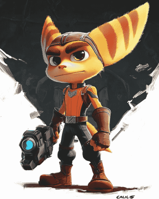 Ratchet and Clank Video Games Diamond Painting