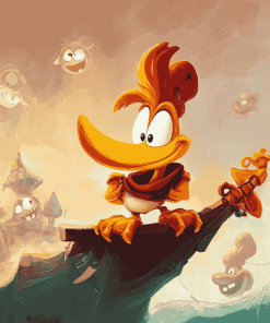 Rayman Video Game Diamond Painting