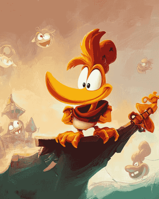 Rayman Video Game Diamond Painting