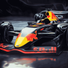 Red Bull Race Cars Diamond Painting