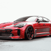 Red Kia Stinger Performance Diamond Painting