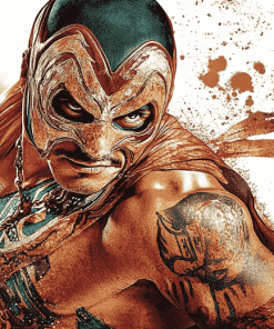 Rey Mysterio Wrestling Diamond Painting