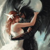 Romantic Angel and Devil Diamond Painting