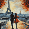 Romantic Paris Getaway Diamond Painting