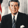 Ronald Reagan Vintage Politician Diamond Painting