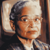 Rosa Parks Inspirational Diamond Painting