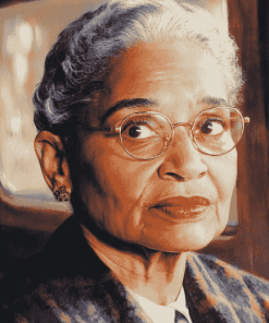 Rosa Parks Inspirational Diamond Painting