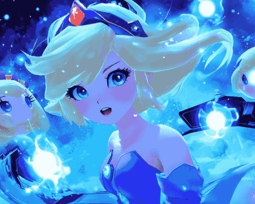 Rosalina Cartoon Adventure Diamond Painting