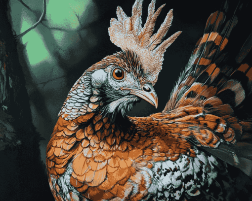 Ruffed Grouse Wildlife Diamond Painting