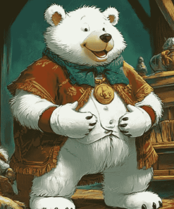 Rupert Bear Animation Diamond Painting