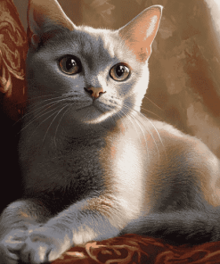 Russian Kitty Diamond Painting