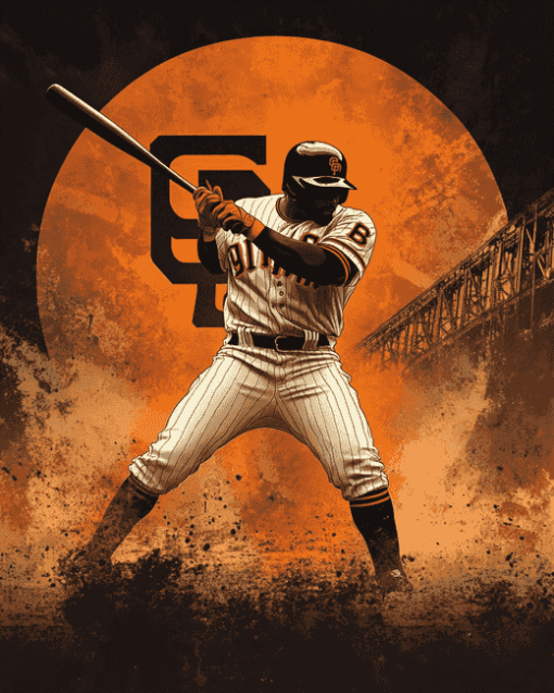 SF Giants Baseball Diamond Painting