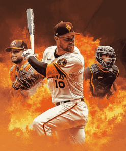 SF Giants Baseball Stars Diamond Painting