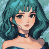 Sailor Neptune Anime Diamond Painting