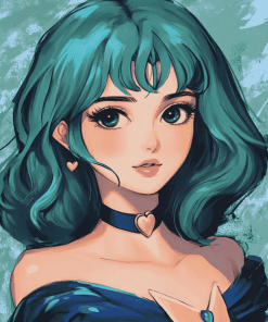 Sailor Neptune Anime Diamond Painting