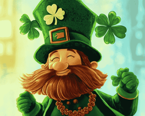 Saint Patrick Animations Diamond Painting