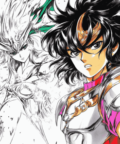 Saint Seiya Anime Diamond Painting