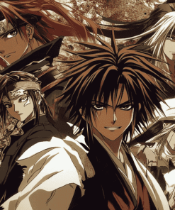 Saiyuki Characters Anime Diamond Painting