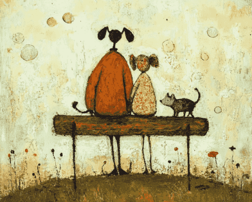 Sam Toft Vintage Style Diamond Painting