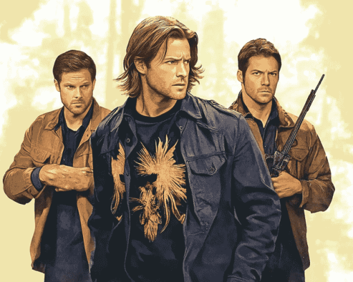 Sam and Dean Supernatural Diamond Painting