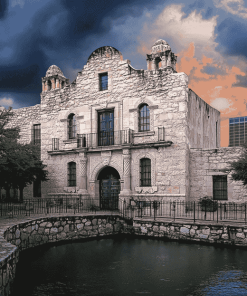 San Antonio Historical Monuments Diamond Painting