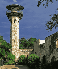 San Antonio Tower Landmark Diamond Painting