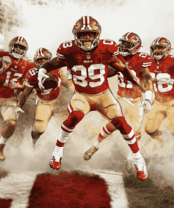 San Francisco 49ers Football Diamond Painting