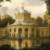 Sanssouci Palace Parks Diamond Painting