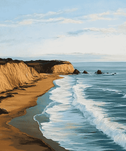 Santa Cruz Seascape Diamond Painting