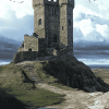 Scarbrough Castle Artwork Diamond Painting