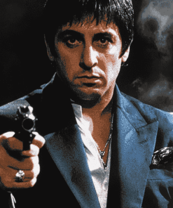 Scarface Iconic Scenes Diamond Painting