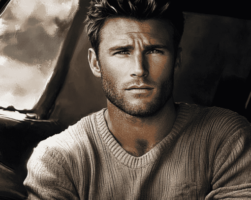 Scott Eastwood Celebrity Diamond Painting