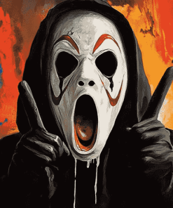 Scream Movie Series Diamond Painting